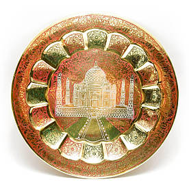 Тарілка бронзова настінна (29 см)