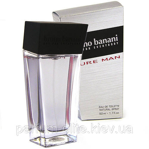 Чоловіча туалетна вода Bruno Banani Pure Man 50ml (test)