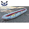 Байдарка надувна Ладья ЛБ-400К-2 двомісна Комфорт Караван надувний каяк для гладкої води (максі-комплект), фото 5