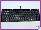 Клавіатура для ACER Aspire M5-581, M5-581G, M5-581T (RU Black без рамки з підсвіткою)., фото 3