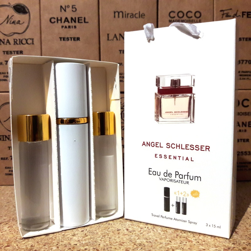 Парфумерія в сумочці Angel Schlesser Essential (Ангел Шлессер Необхідність), 3x15 мл