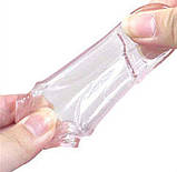 Насадка для збільшення головки члена та продовження статевого акту, фото 4