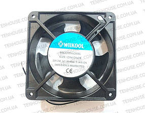Вентилятор осьовий універсальний на підшипнику 120*120*38 (HBL).