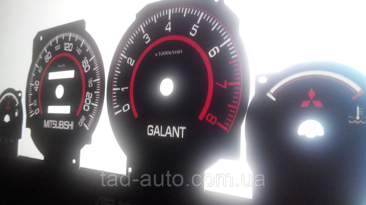 Шкали приладів Mitsubishi galant e55