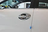 Хром накладки під ручки Kia Sportage 2010-2015 (Autoclover C312), фото 8