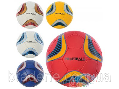 М'яч футбольний PROFIBALL 3000-10 ABCDE, 5 кольорів