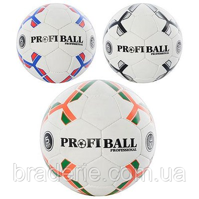 М'яч футбольний PROFIBALL 9700 ABC, 3 кольори, фото 2