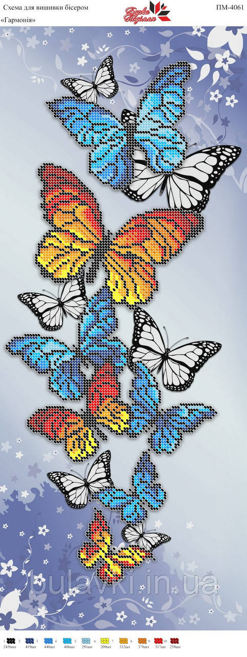Пано ПМ 4061Бабочки