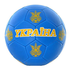 М'яч футбольний UKRAINE 2014-01 (50 шт.) розмір 5, ПУ, 32 панелі, 4 шари, у кульці, 420 г