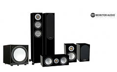 Комплект акустики Monitor Audio Silver Series 200 Black Gloss 5.1