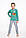 Піжама TARO 2343 LEO AW19, бавовна , розміри 122,128, 134, 140 Польща дитячі піжами, піжама, 122; 128; 134; 140, 128 зелений,, фото 2