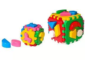 Іграшка куб "Розумний малюк 1+1 ТехноК"