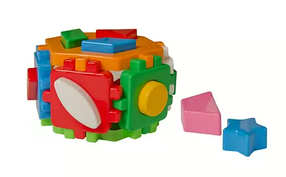 Іграшка куб "Розумний малюк Гексагон 2 ТехноК"