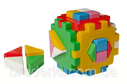Іграшка куб "Розумний малюк Логіка 2 ТехноК"