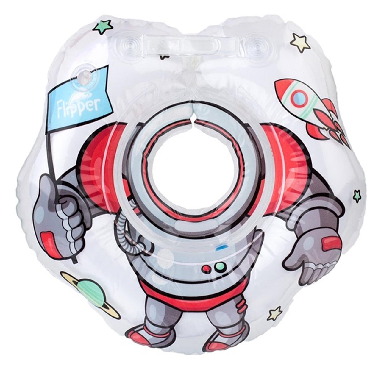 Круг для купания малышей Roxy-kids Flipper 3D космонавт - фото 1 - id-p866960410