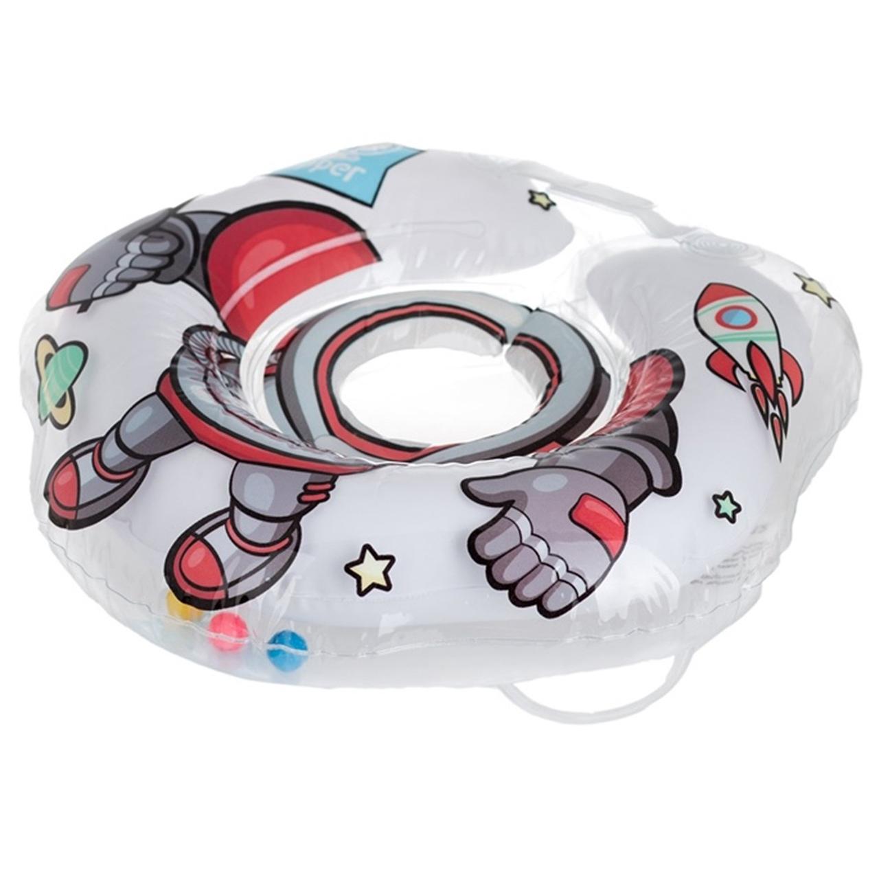 Круг для купания малышей Roxy-kids Flipper 3D космонавт - фото 2 - id-p866960410