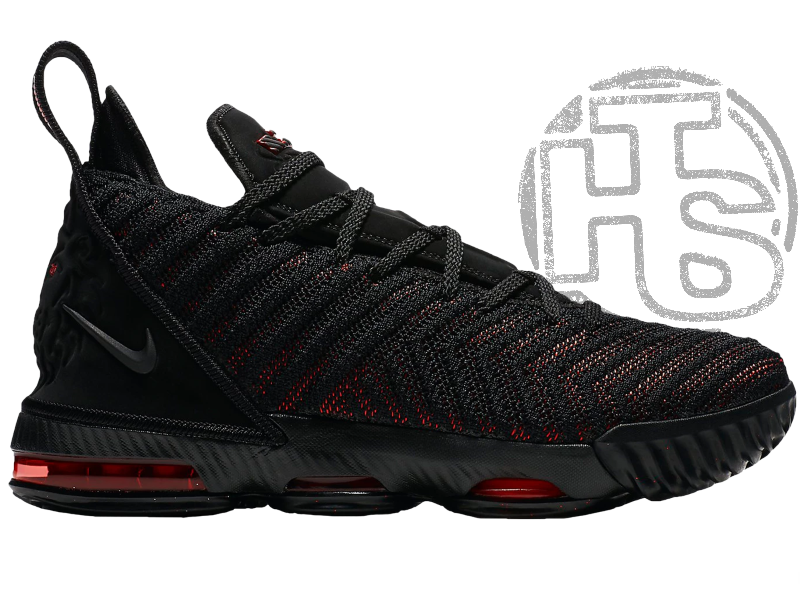 Чоловічі кросівки Nike LeBron 16 Fresh Bred Black University Red AQ2465-002