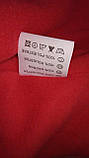 Куртка-парку для підлітка демісезонна червоного кольору р. 134, 140, 146, фото 7
