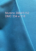 Ткань равномерного переплетения Zweigart Murano Lugana 32 ct. 3984/5152 морская волна