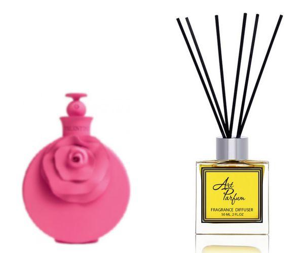 Ароматний дифузор для дому 50 мл, з відомим парфумерним ароматом Valentina Pink Valentino / Валентина Пінк