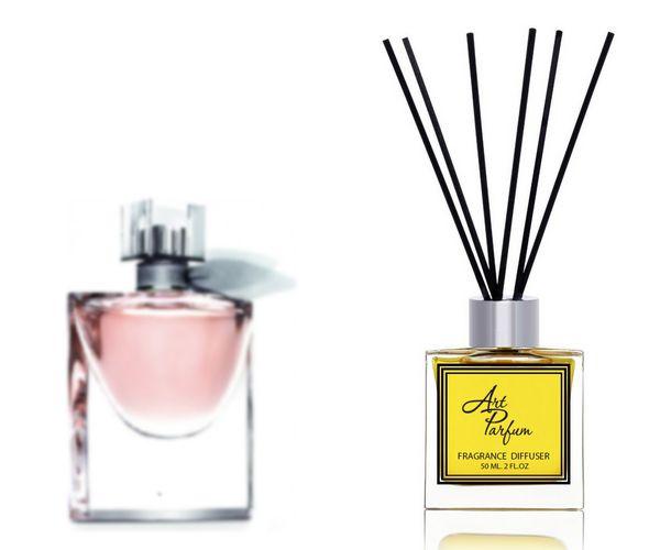 Ароматний дифузор для дому 50 мл, з відомим парфумерним ароматом La Vie Est Belle Lancome/Ля Ві е Бель, фото 1