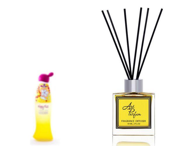 Ароматний дифузор для дому 50 мл, з відомим парфумерним ароматом Hippy Fizz Moschino/ Хіппі Физ Москіно, фото 1