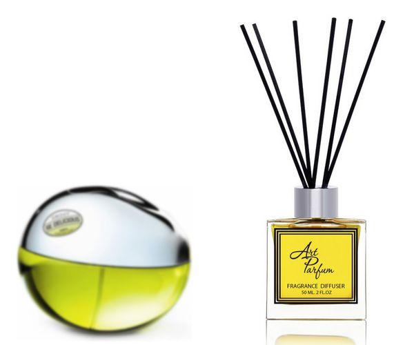 Ароматний дифузор для дому 50 мл, з відомим парфумерним ароматом DKNY Be Delicious DKNY / Ді Ке Ен Вай Бі, фото 1