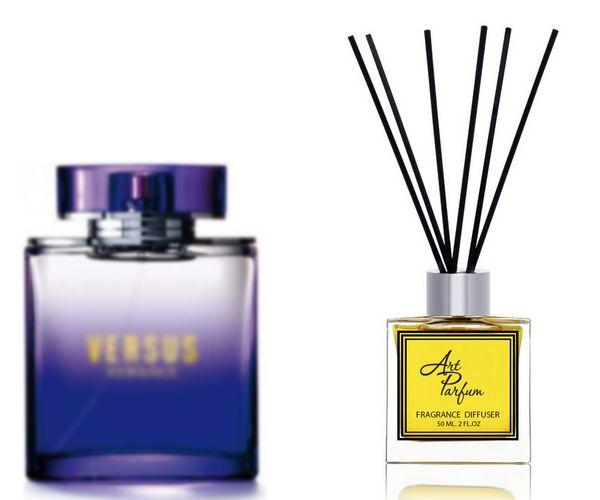 Ароматний дифузор для дому 50 мл, з відомим парфумерним ароматом Versus Versace / Версус Версаче, фото 1