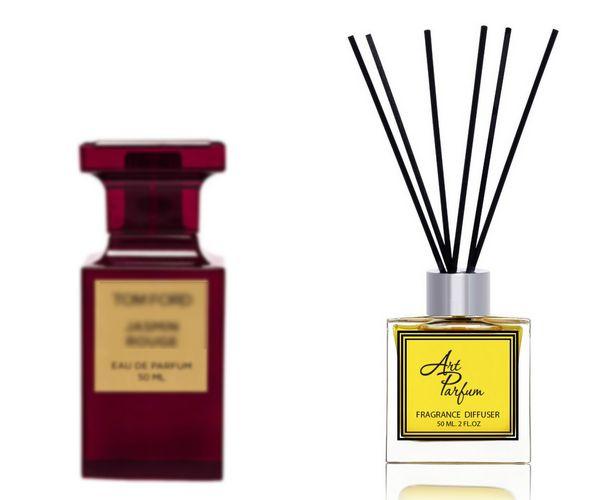 Ароматний дифузор для дому 50 мл, з відомим парфумерним ароматом Jasmin Rouge Tom Ford/ Том Форд Жасмин, фото 1