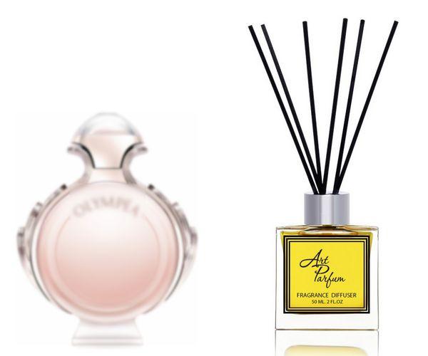 Ароматний дифузор для дому 50 мл, з відомим парфумерним ароматом Olympea Paco Rabanne/ Олімпія Пако, фото 1