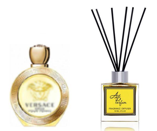Ароматний дифузор для дому 50 мл, з відомим парфумерним ароматом Eros Pour Femme Versace/Ерос Пур Феме, фото 1