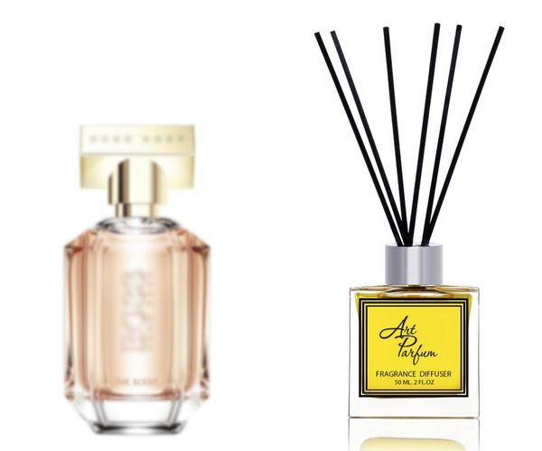 Ароматний дифузор для дому 50 мл, з відомим парфумерним ароматом Boss The Scent For Her / Зе Сент хьюго, фото 1