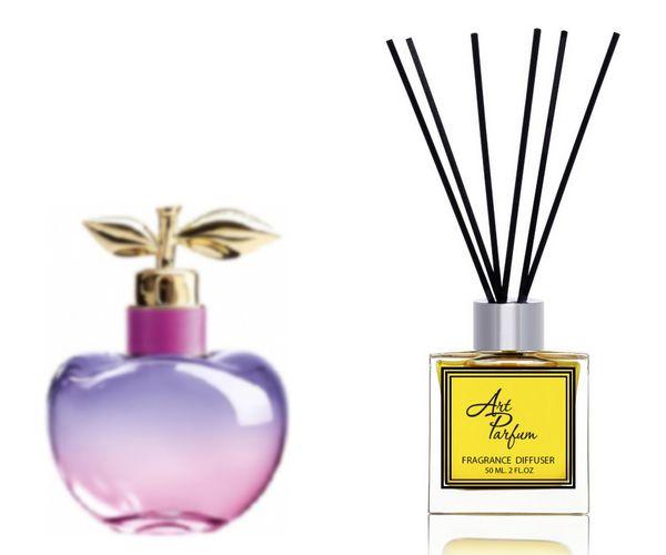 Ароматний дифузор для дому 50 мл, з відомим парфумерним ароматом Luna Blossom Nina Ricci/Суна Блоссом, фото 1