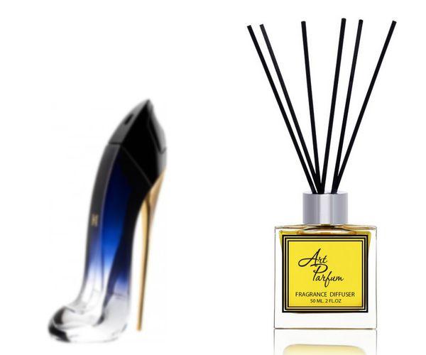 Ароматний дифузор для дому 50 мл, з відомим парфумерним ароматом Good Girl Carolina Herrera/ Гуд Герл, фото 1