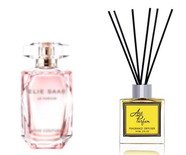 Ароматний дифузор для дому 50 мл, з відомим парфумерним ароматом Le Parfum Rose Couture Elie Saab / Елі, фото 1