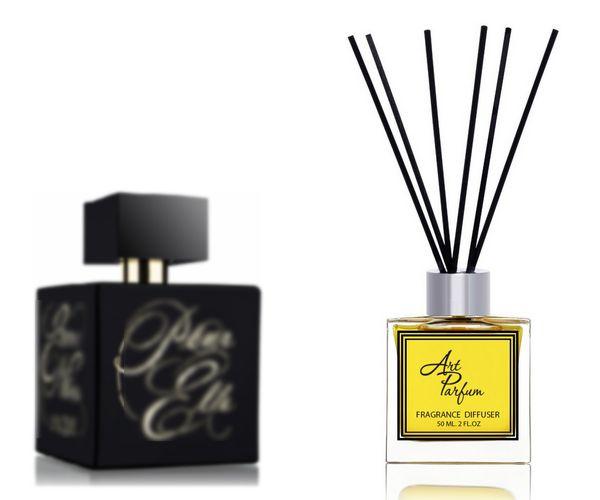 Ароматний дифузор для дому 50 мл, з відомим парфумерним ароматом Encre Noire Pour Elle Lalique/ Енкре нуар, фото 1