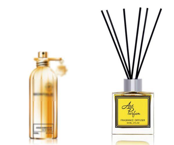 Ароматний дифузор для дому 50 мл, з відомим парфумерним ароматом Aoud Damascus Montale/Ауд Дамаскус, фото 1