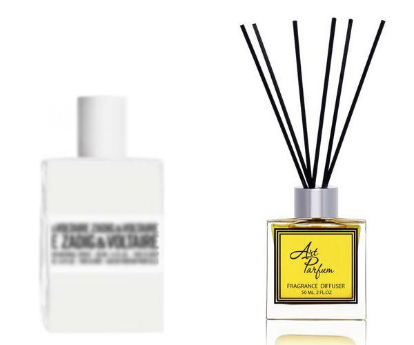 Ароматний дифузор для дому 50 мл, з відомим парфумерним ароматом This Is Her Zadig&Voltaire/Зіс іс ХЕ, фото 1