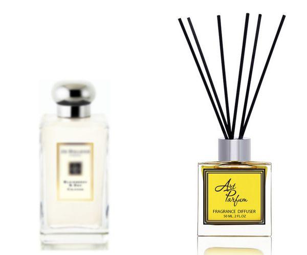 Ароматний дифузор для дому 50 мл, з відомим парфумерним ароматом Blackberry & Bay Jo Malone / Блекбері Бей, фото 1