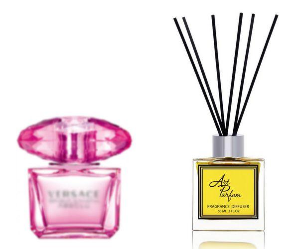 Ароматний дифузор для дому 50 мл, з відомим парфумерним ароматом Bright Crystal Absolu Versace / Брайт, фото 1