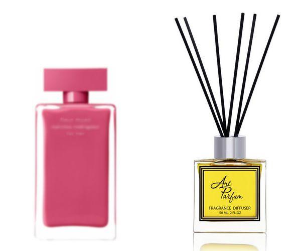 Ароматний дифузор для дому 50 мл, з відомим парфумерним ароматом Fleur Musc for Her Narciso Rodriguez /, фото 1