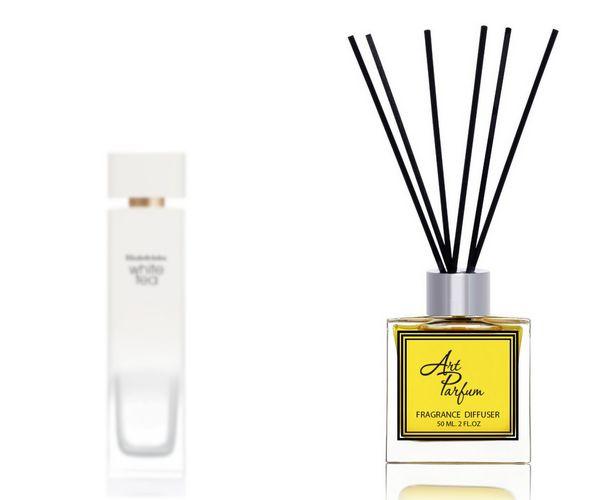 Ароматний дифузор для дому 50 мл, з відомим парфумерним ароматом White Tea Elizabeth Arden/Вайт Ті, фото 1