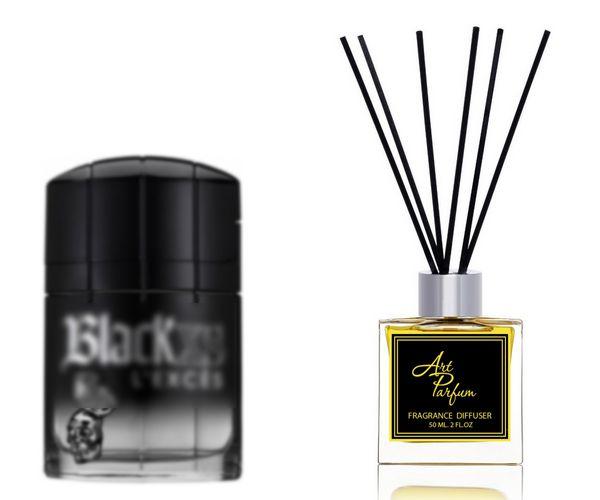 Ароматний дифузор для дому 50 мл, з парфумерним ароматом Black XS L'Exces ( Блек Іксес Ел'Ексіс Пако Рабан), фото 1