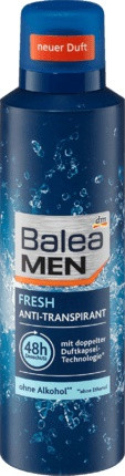 Дезодорант чоловічий Balea Men Fresh спрей, 200 мл