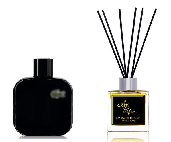 Ароматний дифузор для дому 50 мл, з відомим парфумерним ароматом Eau de Lacoste L.12.12. Noir Lacoste/Еу, фото 1