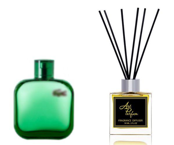 Ароматний дифузор для дому 50 мл, з відомим парфумерним ароматом Eau de Lacoste L.12.12. Vert Lacoste / Л, фото 1