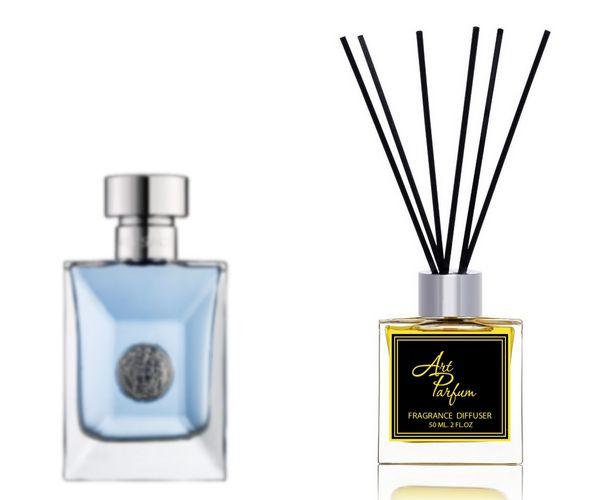 Ароматний дифузор для дому 50 мл, з відомим парфумерним ароматом Versace Pour Homme Versace/ Версаче Пур, фото 1