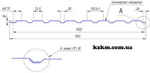 Профнактил стіновий С-18