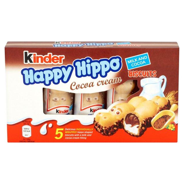 Батончики Kinder Happy Hippo Cacao 103g