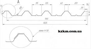 Профнактил неспрямований-стіновий НС-58